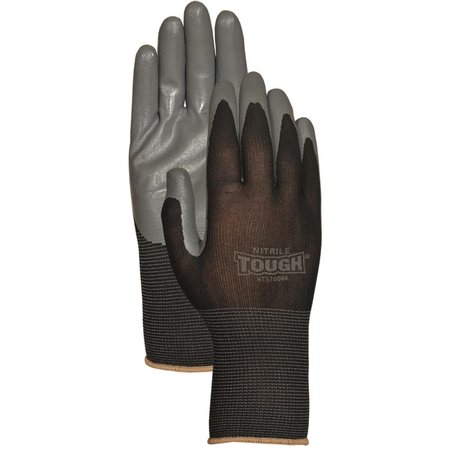 LFS GLOVE Nitrile Disposable Gloves, Nitrile, M NT3700BKM